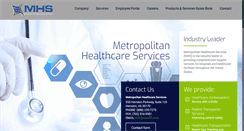 Desktop Screenshot of metropolitanhealthcareservices.com
